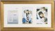 Κορνίζα Victoria Collection Photo frame Ema Gallery 20x40/3/10x15, χρυσό (VF3967)