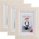 Κορνίζα Victoria Collection Photo frame Seoul 10x15, λευκό 3 τεμ. (1303540)