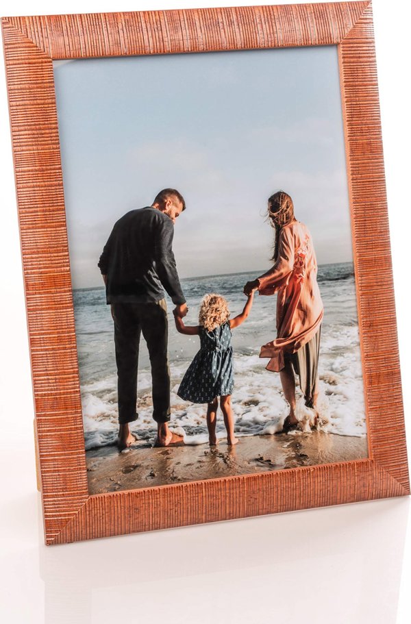Κορνίζα Victoria Collection για φωτογραφίες Sand 21x29,7, ανοιχτό καφέ (VI2454