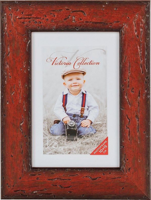 Κορνίζα Victoria Collection Photo frame Malta 10x15, μαόνι (VF2529)