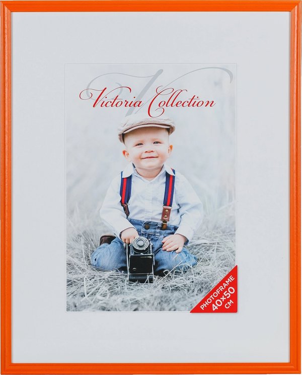 Κορνίζα Victoria Collection Κορνίζα φωτογραφιών Memory 40x50cm, πορτοκαλί
