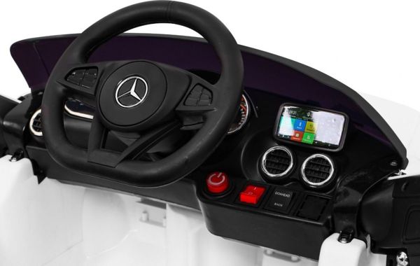 Ramiz Αυτοκίνητο με μπαταρία Mercedes Benz GT Λευκό