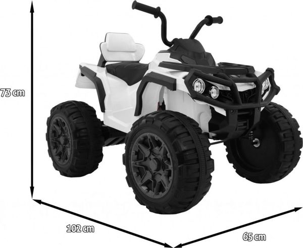 Ramiz Όχημα Quad ATV 2.4G Λευκό