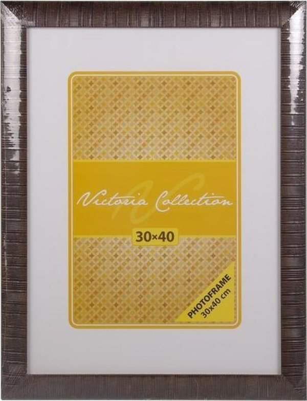 Κορνίζα Victoria Collection για φωτογραφίες Sand 30x40, σκούρο καφέ (VI2452)