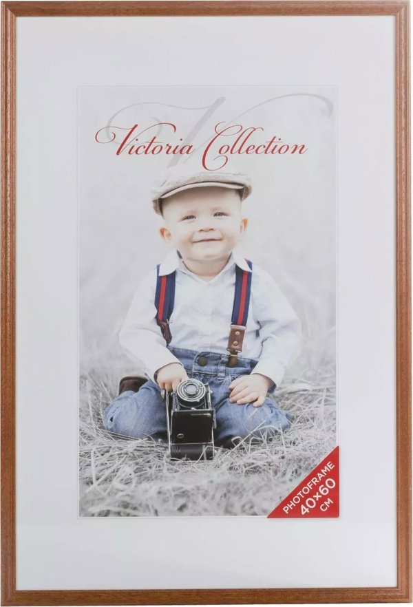 Κορνίζα Victoria Collection Κορνίζα φωτογραφιών Memory 40x60, καφέ