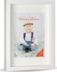 Κορνίζα Victoria Collection Κορνίζα φωτογραφιών 3D 21x29,7 λευκή