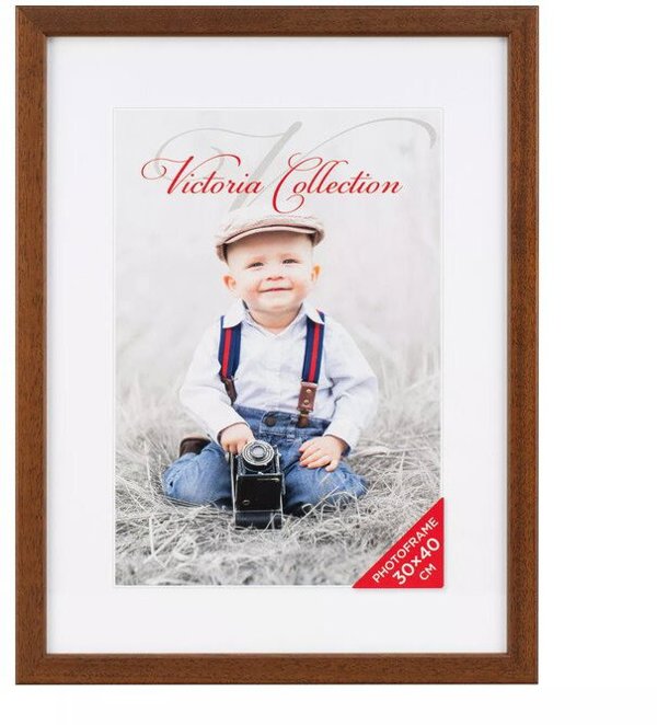 Κορνίζα Victoria Collection Natura για φωτογραφίες 30x40, καφέ (VI2536)