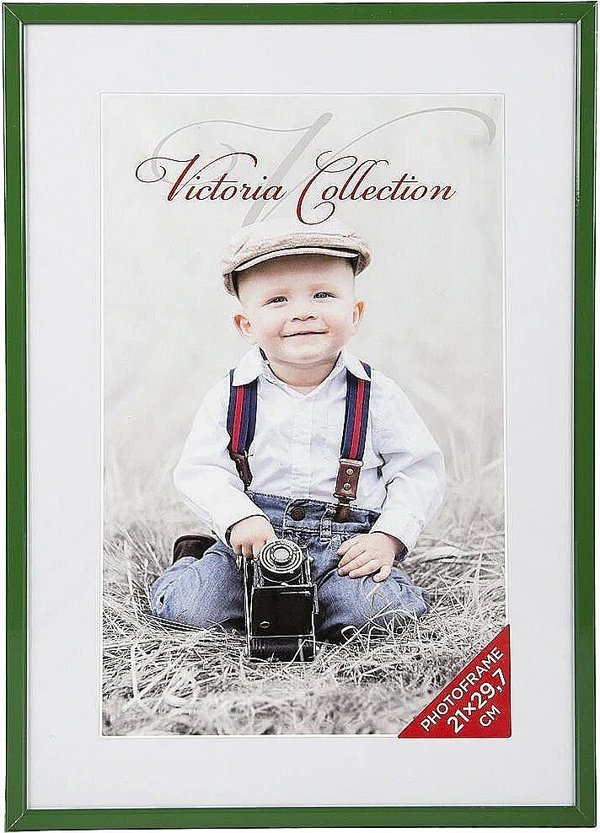 Κορνίζα Victoria Collection Πλαίσιο φωτογραφίας Αλουμίνιο 21x29,7εκ (A4), πράσινο