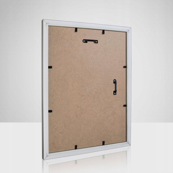 Κορνίζα Styler Frame KNOR Izabela 50x70 ασημί|πλαστικό|15mm|πλέξι