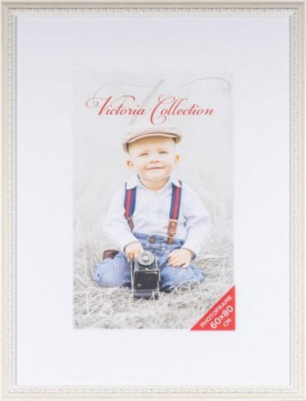 Κορνίζα Victoria Collection για φωτογραφίες Σεούλ 60x80, λευκό/ακρυλικό (1303540)