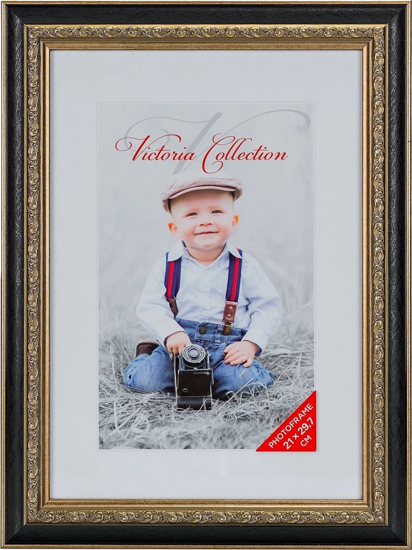 Κορνίζα Victoria Collection Photo frame Seoul 21x29,7, μαύρο (1303333)