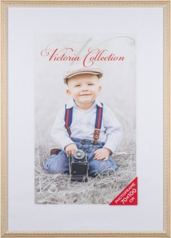 Κορνίζα Victoria Collection για φωτογραφίες Seoul 70x100, μπεζ/ακρυλικό (1303539)