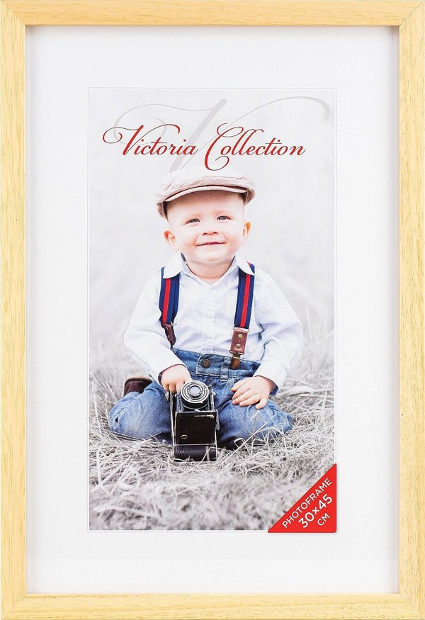Κορνίζα Victoria Collection Cubo 30x45, φυσικό (VF2276)