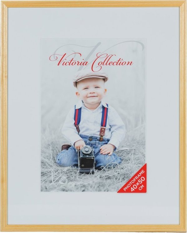 Κορνίζα Victoria Collection για φωτογραφίες Memory 40x50cm, φυσικό