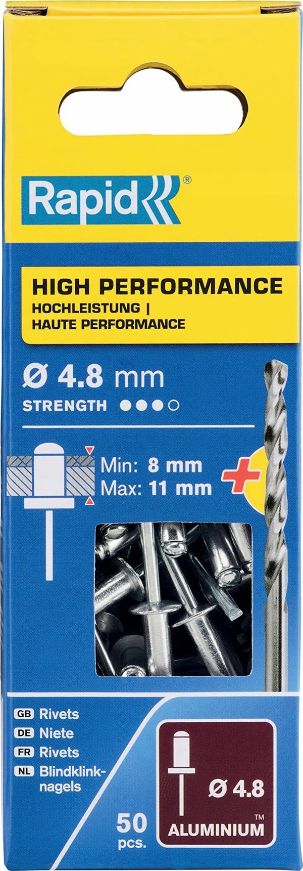 Ραφές Rapid "Rapid" 4.8 x 14, 50 τεμ.