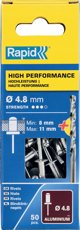 Ραφές Rapid "Rapid" 4.8 x 14, 50 τεμ.