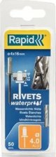 Rapid Rivets αδιάβροχα 4.8 x 14 mm, 50 τεμ.