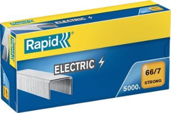 Rapid Συρραπτικά Συσκευασίας Strong 66/7, 7mm, 5000 Τεμάχια