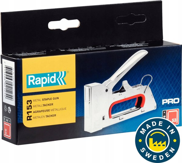 Rapid Καρφωτικό R153E 4-8mm κόκκινο Αρ 53 συνδετήρες PRO, Rapid