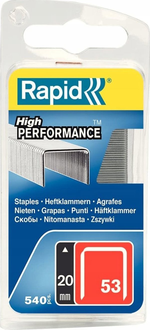 Συρραπτικά "Rapid" 53/20 540 τεμ.