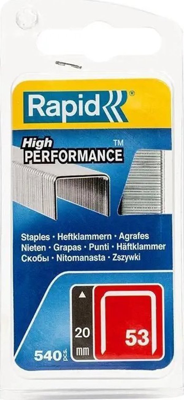 Συρραπτικά "Rapid" 53/20 540 τεμ.