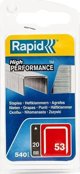 Συρραπτικά "Rapid" 53/20 540 τεμ.
