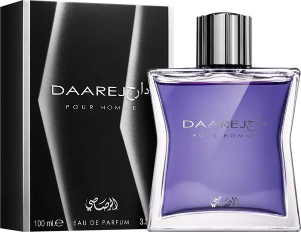 Rasasi Daarij Pour Homme Eau De Parfum 100ml – Ανδρικό Ανατολίτικο Άρωμα με Νότες Μόσχου, Βανίλιας και Ξύλου