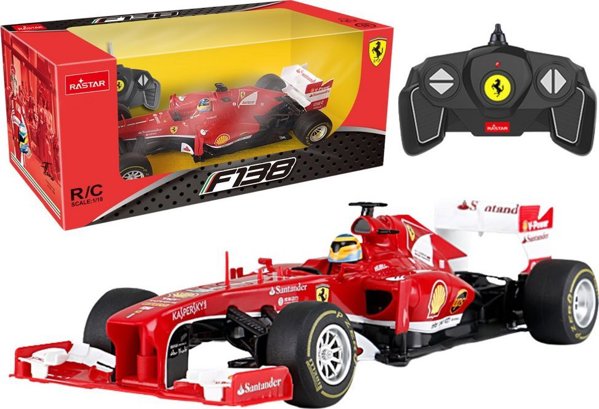 Rastar Αυτοκίνητο RC 1:18 Rastar Bolid Ferrari F1 Κόκκινο