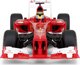 Rastar Αυτοκίνητο RC 1:18 Rastar Bolid Ferrari F1 Κόκκινο