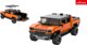 Rastar RASTAR 1:30 assemble car model Hummer EV, assort., orange/yellow, 454 parts, 93700