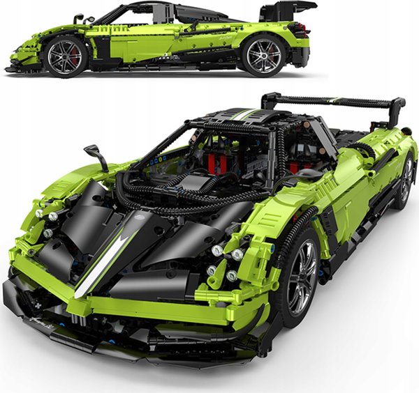 Rastar RASTAR 1:8 RC assemble car model Pagani Huayra BC, 2899 parts, 97900-G
