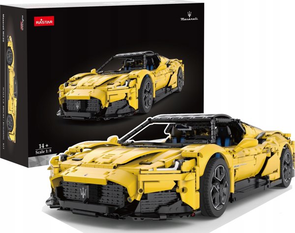 Rastar RASTAR 1:8 assemble car model Maserati MC20, 3457 parts, 93510