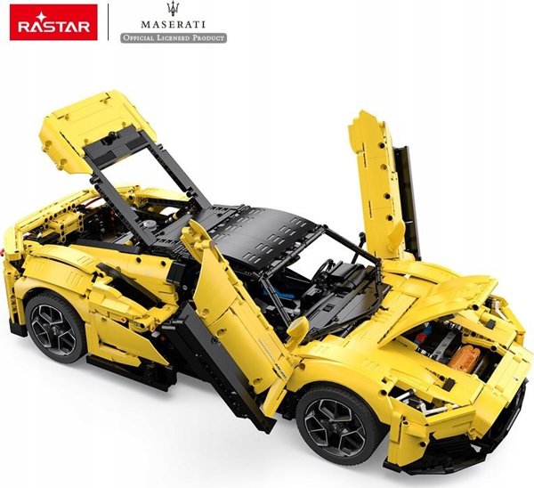 Rastar RASTAR 1:8 assemble car model Maserati MC20, 3457 parts, 93510