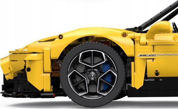 Rastar RASTAR 1:8 assemble car model Maserati MC20, 3457 parts, 93510