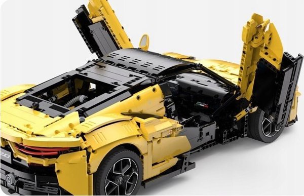 Rastar RASTAR 1:8 assemble car model Maserati MC20, 3457 parts, 93510