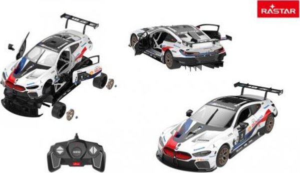 RASTAR R/C 1:18 μοντέλο αυτοκινήτου BMW M8 GTE, 97200