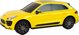 Αυτοκίνητο Rastar R/C Porsche Macan Turbo 1:24 Κίτρινο