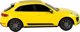 Αυτοκίνητο Rastar R/C Porsche Macan Turbo 1:24 Κίτρινο