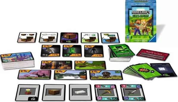 Ravensburger Gra planszowa Minecraft Explorers