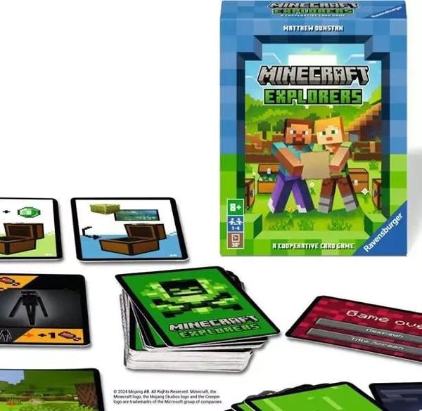 Ravensburger Gra planszowa Minecraft Explorers