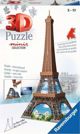 Ravensburger 3D Puzzle Πύργος του Άιφελ 54 Κομμάτια, 23.9cm, Τεχνολογία Easy-Click