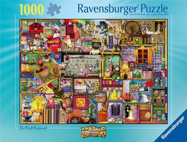 Ravensburger Παζλ Ντουλάπι με χειροτεχνία 1000 κομμάτια