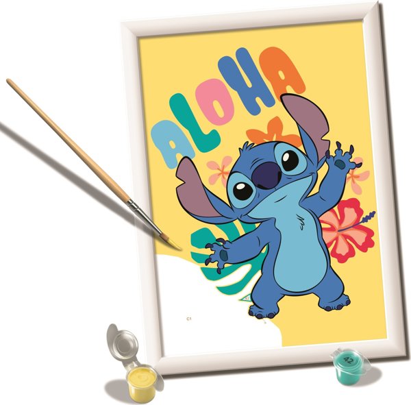 Ravensburger Ζωγραφική με αριθμούς CreArt για παιδιά Stitch
