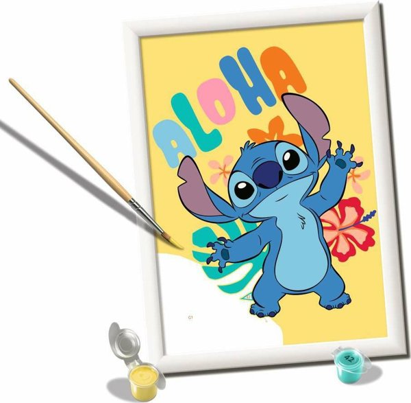 Ravensburger Ζωγραφική με αριθμούς CreArt για παιδιά Stitch