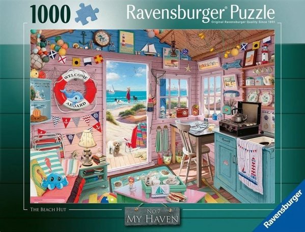 Ravensburger Παζλ 1000 Καλύβα στην παραλία