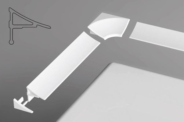 Σετ για διακοσμητική λωρίδα 11 λευκό (B460000001)