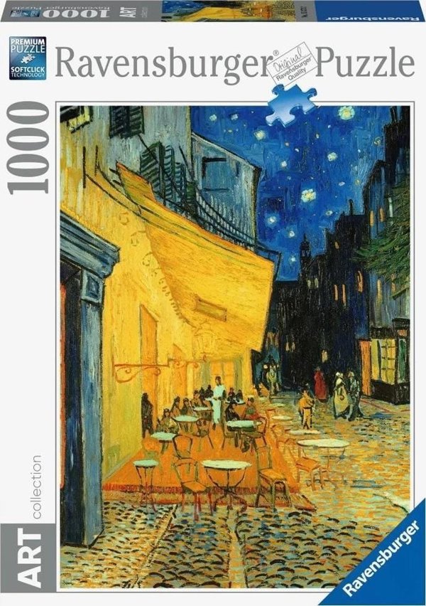 Παζλ Ravensburger 1000 Τέχνη Καφενείο τη Νύχτα