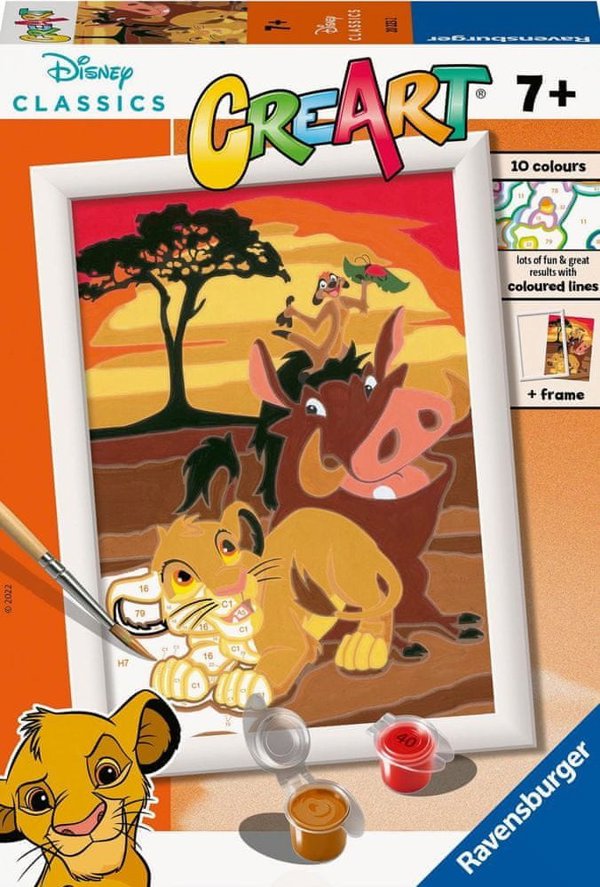Ravensburger CreArt Ο Βασιλιάς των Λιονταριών