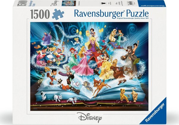 Ravensburger Ravensburger Παζλ Disney's μαγικό βιβλίο ιστοριών (1500 κομμάτια)