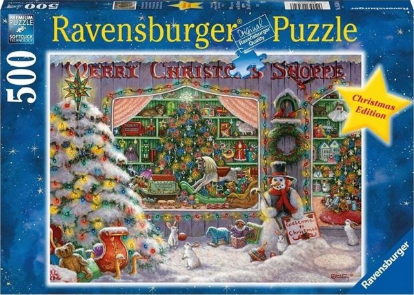 Ravensburger Παζλ 500 Χριστουγεννιάτικο Κατάστημα